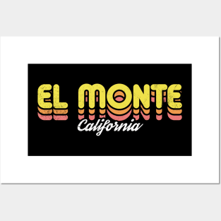 Retro El Monte California Posters and Art